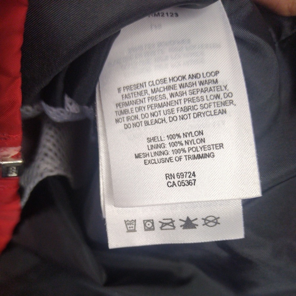 Columbia Canyon Creek Waterproof Jacket Red Black Men XL - Picture 11 of 11